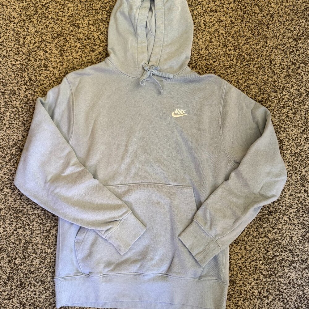 Nike Sportswear Essential Hoodie Light Blue (M)